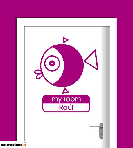 Pecezuco My Room Vinilo decorativo infantil