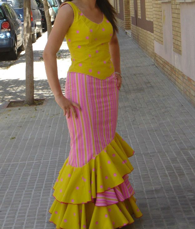 Traje de flamenca