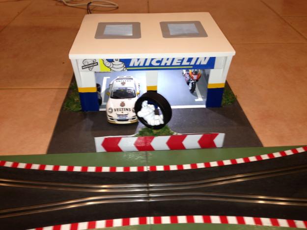 Garaje slot scalextric ninco fly carrera