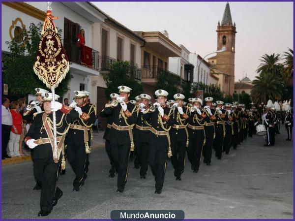 Se ofrece banda de Cornetas y Tambores Ntra Sra de las Lágrimas de Campillos (Málaga)