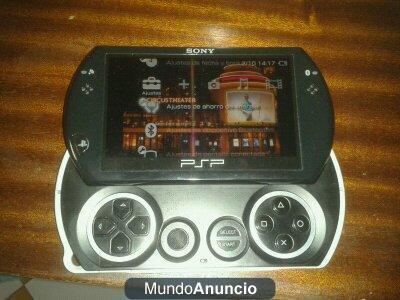 VENDO PSP GO FLAXEADA POR NO USAR  1000 CON JUEGOS