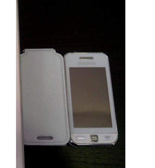 Vendo samsung gt s5230w, blanco con tapa