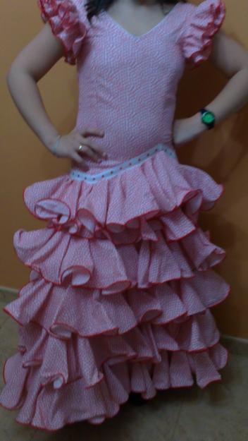 Vendo traje de flamenca talla 10