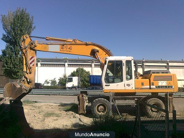 cambio Liebherr A-914 Litronic por mixta o miniretro