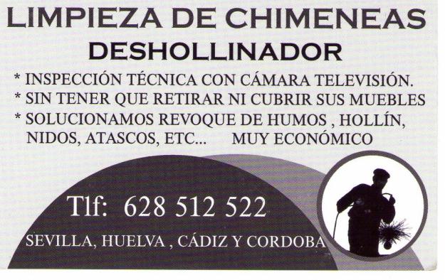 Deshollinador economico barato ,limpieza de chimeneas, deshollinar limpiar chimenea de cas