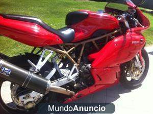 VENDO DUCATI 750SS CARENADA CON MOTOR DE 1100