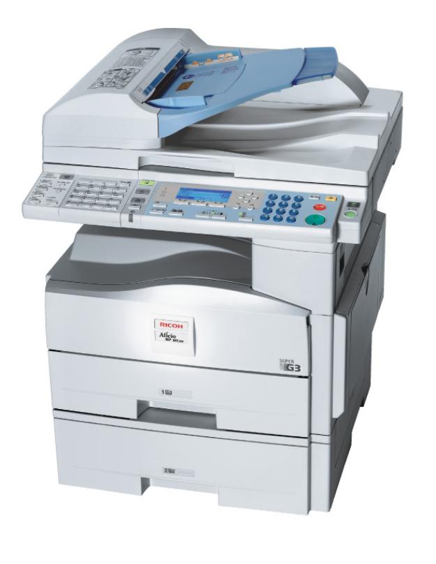 Equipo multifuncion b&n - ricoh aficio mp161