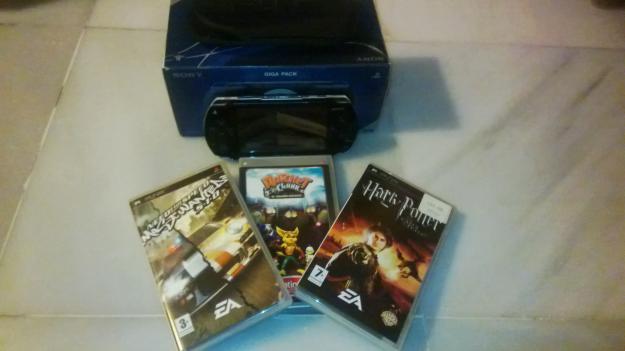 PSP + 3 juegos