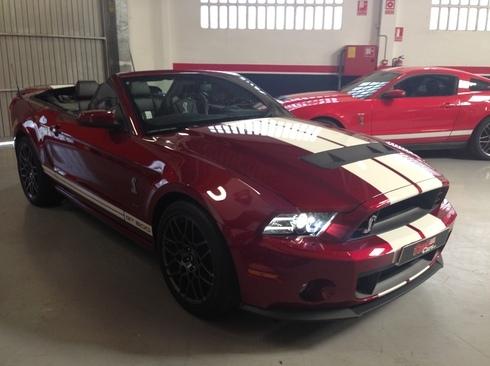 Ford mustang gt500 cabrio vendido