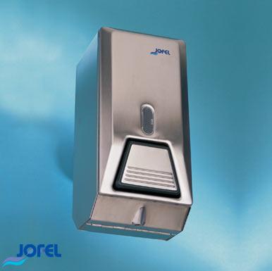 DISPENSADOR DE JABON ACERO INOX.A ESTRENAR MARCA JOFEL