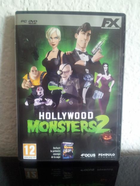 JUEGO PC HOLLYWOOD MONSTERS 1 Y 2