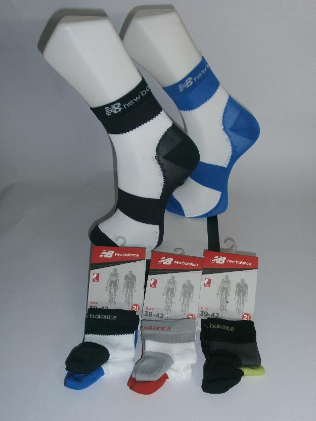 pack de 6 pares de  calcetines tecnicos new balance