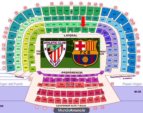 Vendo 3 entradas Barça-Athletic