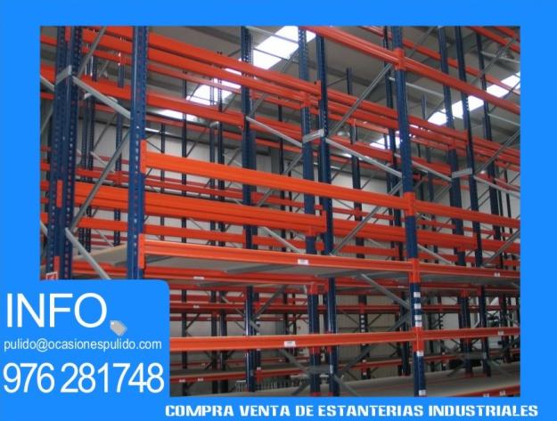 Estanteria industrial, estanterias metalicas, info: 976 281748