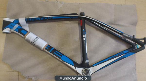 CUADRO CUBE GTC CARBONO TALLA 18