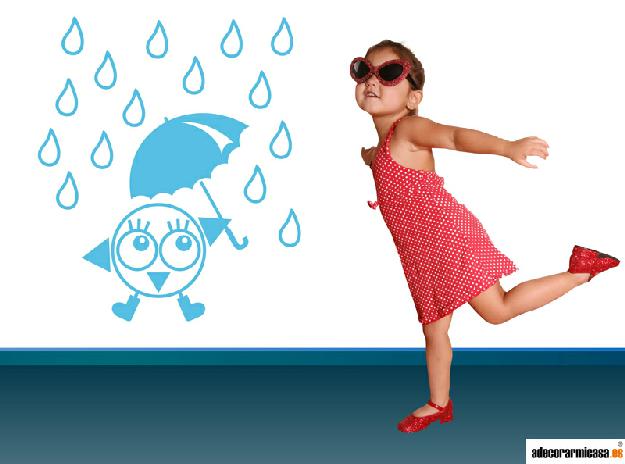 Sweet Rain Vinilo decorativo infantil