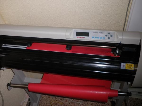 vendo: Plotter de corte rabbit .60 Nueva, plancha transfer transmatik  con acesorios para gorras y impresora