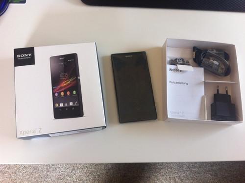 sony xperia ZBlanc-Abierto