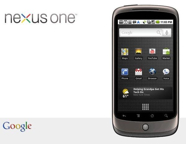 Nexus one Google Phone, nuevo, entrega en mano