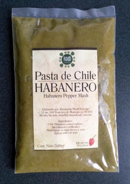 Pasta de Chile Habanero