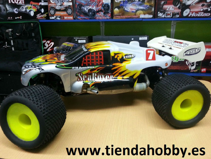 HSP Truggy 1/8 RTR nuevecito 2,4 Ghz