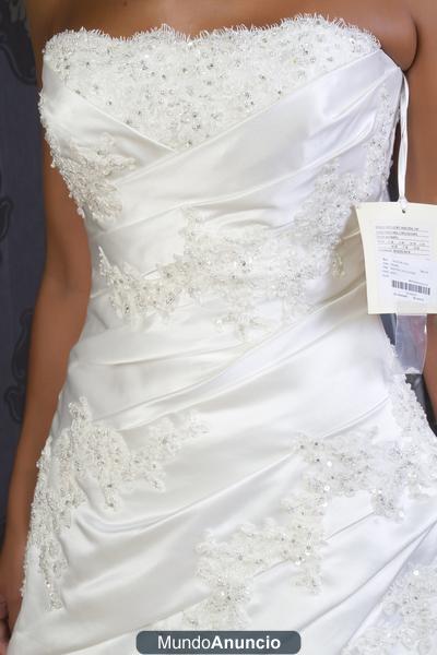 SE VENDE VESTIDO PRONOVIAS A ESTRENAR