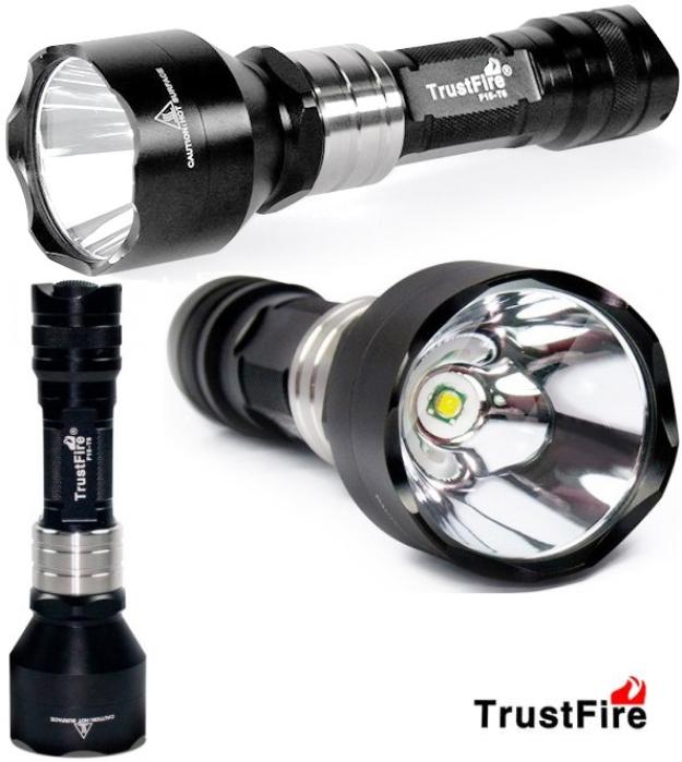 Kit Linterna Trustfire F15 1.000 Lúmenes www.ledtron.es