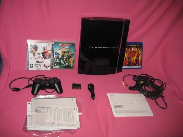 PLAYSTATION 3-80Gb 3 juegos