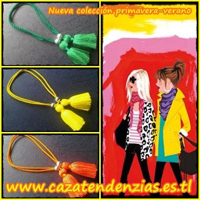 Pulseras Paulina Rubio- Borlas- PULSERAS POMPONES