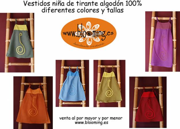 Venta al por mayor vestido niña hippie (hippy),  étnico, alternativo.