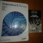 Matemáticas II, 2ºBachillerato, Santillana / El mercado y la globalización - J.L. Sampedro - mejor precio | unprecio.es