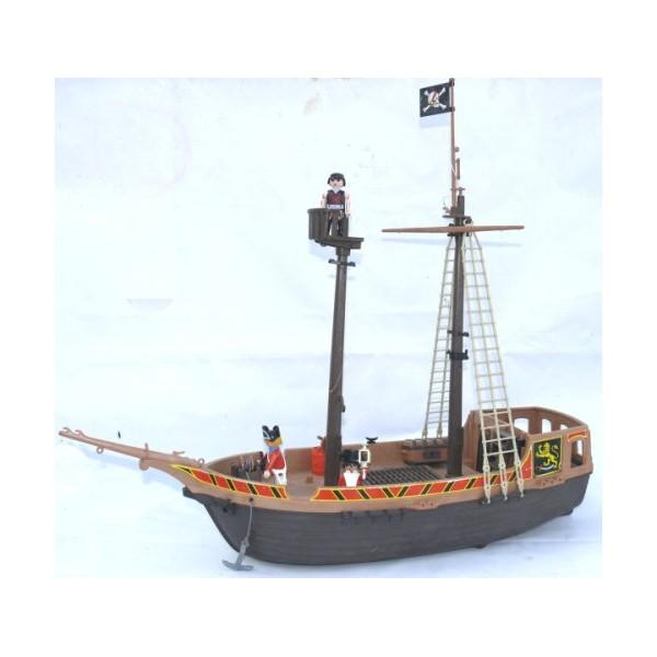 Antiguo barco pirata Playmobil de los 80
