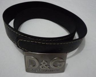 Cinturón  D&G  piel,  unisex