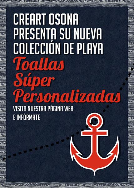 Toalla de playa personalizada a tu gusto en Valencia