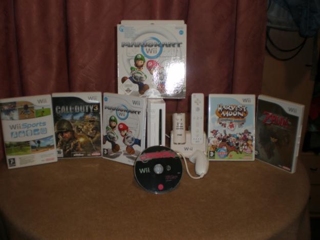 Vendo una wii 110€ la wii los juegos a parte