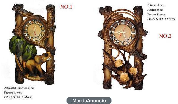 cuadros y relojes de piel. ARTESANIA