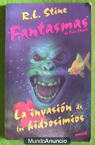 La invasión de los hidrosimios. Stine. Fantasmas de Fear Street. Volumen 3