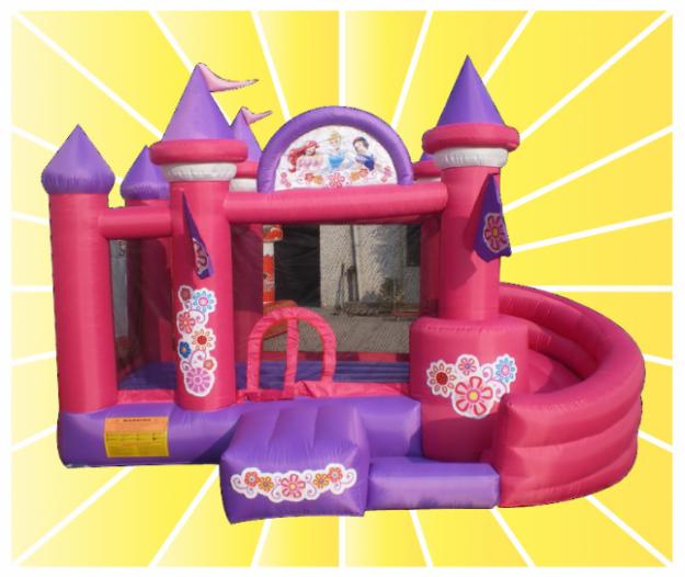 CASTILLO MINI HINCHABLE PRINCESAS NUEVO