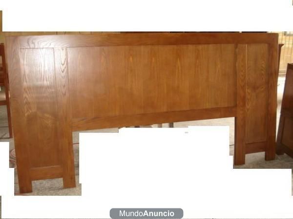 Dormitorio Madera Maciza de Roble