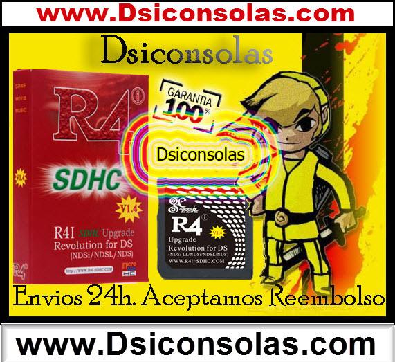 CARTUCHOS R4 DSI Y R4 DS NINTENDO DSI,DS,LITE /dsi