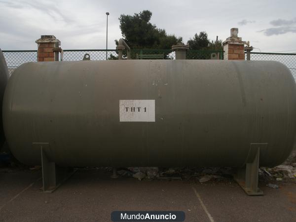 DEPOSITO  ACERO PARA AGUA, GAS-OIL  10.000 Litros (10m3)