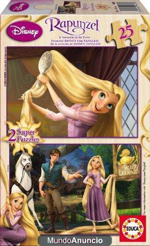 Super Puzzles Disney - Juego en Catalan 2X25 Rapunzel (Educa Borrás - 14635)