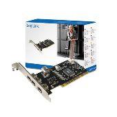 Controladora pci 3+1xfirewire logilink pci pc0006a