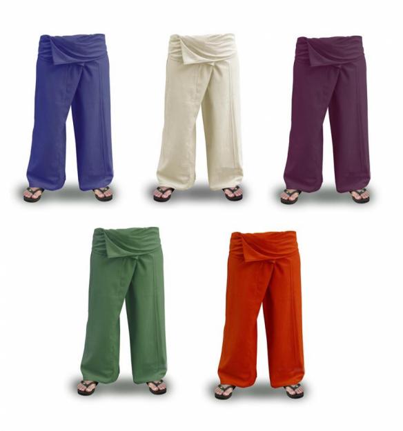 Pantalones Thai, Tailandeses, Ropa Hippie