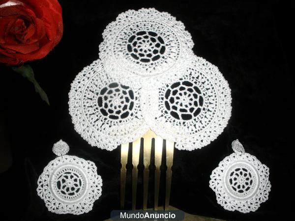 PENDIENTES Y PEINETAS DE FLAMENCA