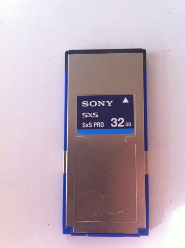 Tarjeta sony expresscard-32gb sxs pro