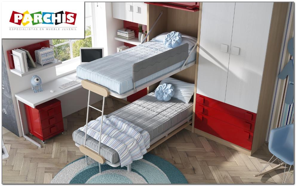 muebles parchis. tienda muebles abatibles autoportantes. ver literas verticales