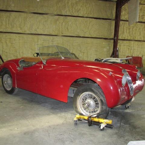 Jaguar XK120 M ( para la restauración )