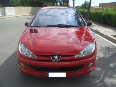 Peugeot 206 1.6 xs 110cv rojo 2006