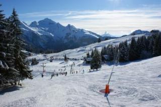 Apartamento en residencia : 4/5 personas - a pie de pistas - la clusaz  alta saboya  rodano alpes  francia